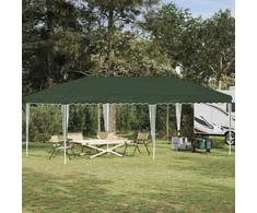 Pop-up šventinis palapinė 575 x 290 x 245 cm Žalia