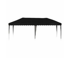 Pop-up šventinis palapinė 575 x 290 x 245 cm Juoda