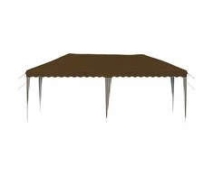 Pop-up šventinis palapinė 575 x 290 x 245 cm Taupe