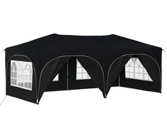 Pop-up šventinis palapinė Antracitas 575 x 288 x 245 cm