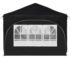 Pop-up šventinis palapinė 575 x 288 x 245 cm Antracito
