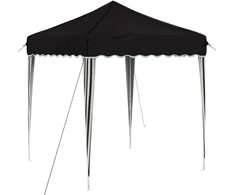 Pop-up šventinis palapinė Juoda 195 x 195 x 245 cm