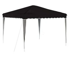 Pop-up šventinis palapinė Juoda 288 x 288 x 245 cm