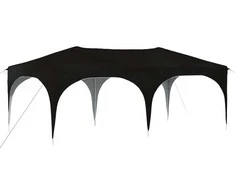 Pop-up šventinis palapinė Juoda 575 x 288 x 245 cm