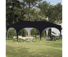 Pop-up šventinis palapinė Juoda 575 x 288 x 245 cm