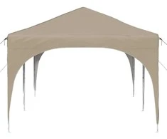 Pop-up šventinis palapinė 575 x 288 x 245 cm Kreminė