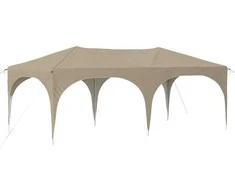 Pop-up šventinis palapinė Kreminė 575 x 288 x 245 cm