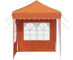 Pop-up šventinis palapinė 195 x 195 x 245 cm Oranžinė