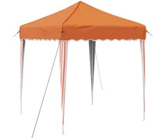 Pop-up šventinis palapinė Oranžinė 195 x 195 x 245 cm