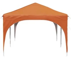 Pop-up šventinis palapinė 575 x 288 x 245 cm Oranžinė