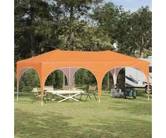 Pop-up šventinis palapinė Oranžinė 575 x 288 x 245 cm