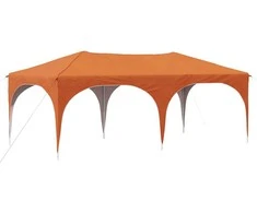 Pop-up šventinis palapinė Oranžinė 575 x 288 x 245 cm