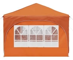 Pop-up šventinis palapinė 575 x 288 x 245 cm Oranžinė