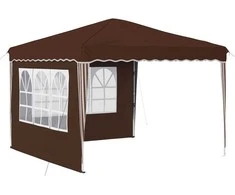 Pop-up šventinis palapinė Ruda 288 x 288 x 245 cm