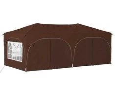 Pop-up šventinis palapinė 575 x 288 x 245 cm Ruda