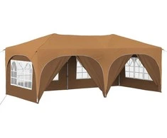 Pop-up šventinis palapinė Smėlio 575 x 288 x 245 cm