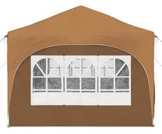 Pop-up šventinis palapinė 575 x 288 x 245 cm Smėlio