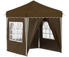 Pop-up šventinis palapinė Taupe 195 x 195 x 245 cm