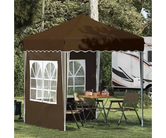 Pop-up šventinis palapinė Taupe 195 x 195 x 245 cm