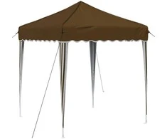 Pop-up šventinis palapinė Taupe 195 x 195 x 245 cm