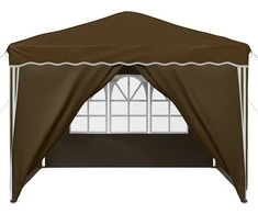 Pop-up šventinis palapinė 288 x 288 x 245 cm Taupe