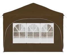 Pop-up šventinis palapinė 575 x 288 x 245 cm Taupe