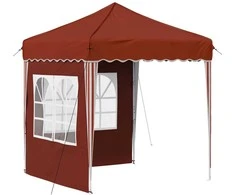 Pop-up šventinis palapinė Terakotos 195 x 195 x 245 cm