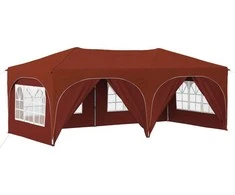 Pop-up šventinis palapinė Terakotos 575 x 288 x 245 cm