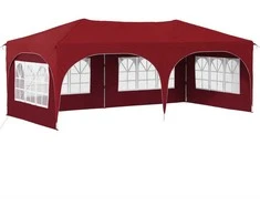 Pop-up šventinis palapinė Vyšninė 575 x 288 x 245 cm
