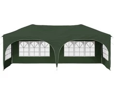Pop-up šventinis palapinė 575 x 288 x 245 cm Žalia