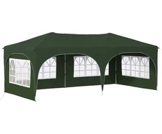 Pop-up šventinis palapinė Žalia 575 x 288 x 245 cm
