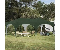 Pop-up šventinis palapinė Žalia 575 x 288 x 245 cm