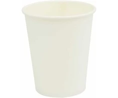 Popieriniai kavos puodeliai 1000 vnt 8oz 200ml Baltas