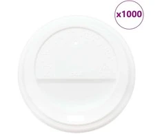 Popieriniai kavos puodelių dangteliai, Ø80mm, 8oz, 1000vnt.