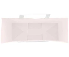 Popieriniai maišeliai 250vnt. su rankenomis, rožinis 45x17x48cm
