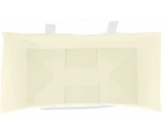 Popieriniai maišeliai 250vnt. su rankenomis geltonos 21x11x31cm