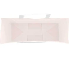 Popieriniai maišeliai 250vnt. su rankenomis, rožinis 32x12x42cm