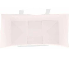 Popieriniai maišeliai 50vnt. su rankenomis, rožinis, 21x11x31cm