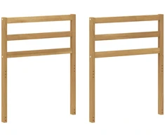 Porankčių modulis 2 pcs Balta 59 x 4 x 73 cm