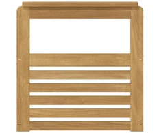 Porankiai 2 vnt. Balta 59 x 6 x 61 cm Kietos akacijos mediena