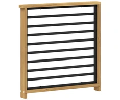 Porankiai 2 vnt. Balta 60 x 6 x 61 cm Kietos akacijos mediena