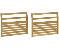 Porankiai 2 pcs Balta 78,5 x 8,5 x 60 cm