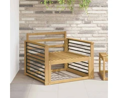 Porankiai 2 pcs Balta 80 x 6 x 61 cm Kietos akacijos mediena