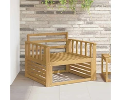 Porankiai 2 pcs Balta 80 x 6 x 61 cm Kietos akacijos mediena