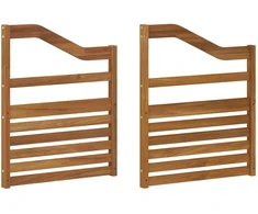 Porankiai 2 pcs Ruda 59 x 4 x 73 cm Apdirbta mediena