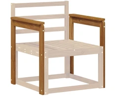 Porankiai 2 vnt. Ruda 59 x 6 x 61 cm Kietos akacijos mediena