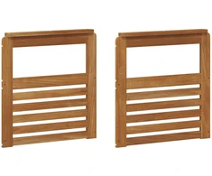 Porankiai 2 pcs Ruda 59 x 6 x 61 cm Apdirbta mediena
