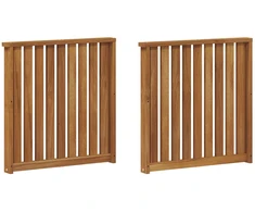 Porankiai 2 pcs Ruda 60 x 6 x 61 cm Apdirbta mediena