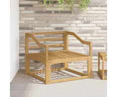 Porankiai 2 vnt. Balta 79 x 4 x 73 cm Kietos akacijos mediena