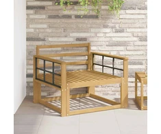 Porankiai 2 vnt. Balta 80 x 6 x 61 cm Kietos akacijos mediena